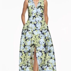 Sachin + Babi Brooke Gown in Sky Citrine